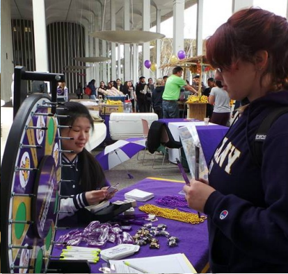 Table at Family Earth Day 2014