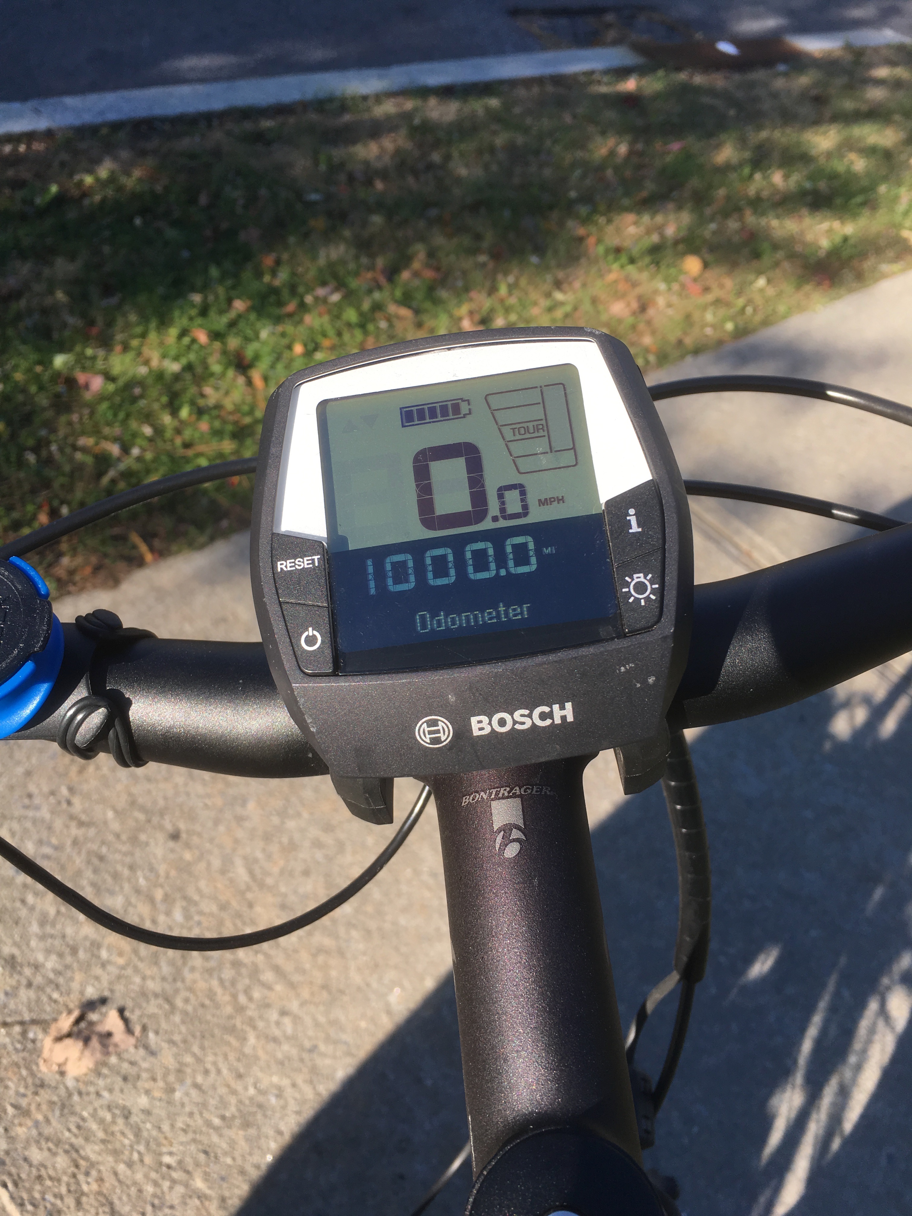 1000.0 miles on the clock