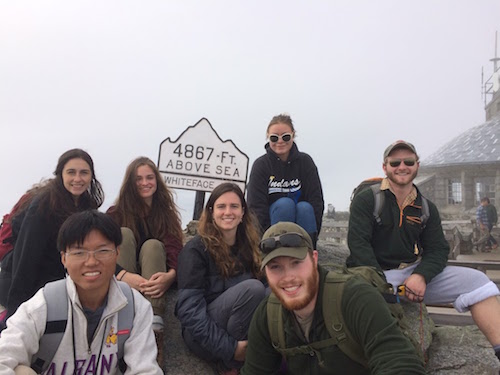 ENV480 trip to Whiteface Mtn.