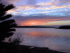 Lake Chesuncook sunset