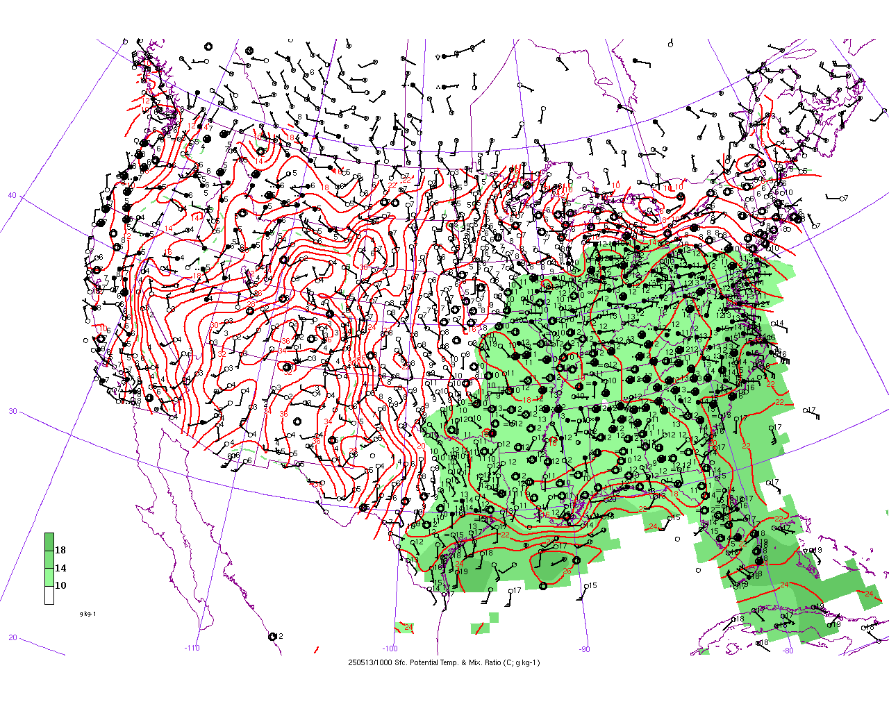 Animation of Hourly Mixing Ratio Maps, Centered on US Animation of Hourly Mixing Ratio Maps, Centered on US