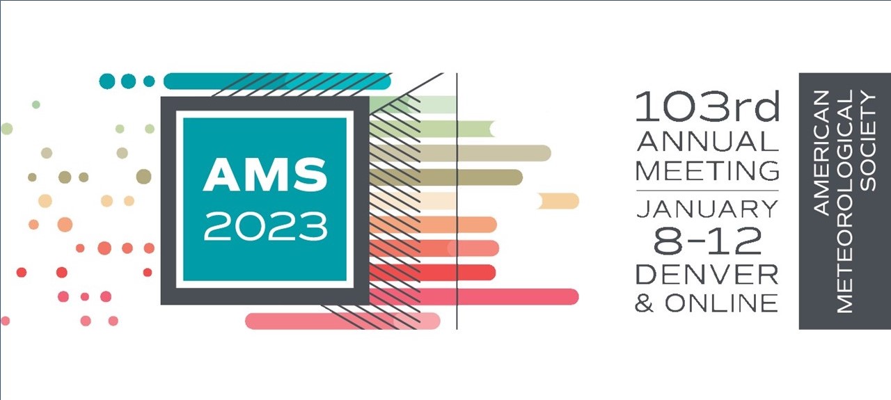 AMS 103rd Annual Meeting logo.